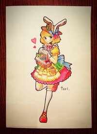 絵の評価お願いします高2ですテーマはイースターで オリジナルキャ Yahoo 知恵袋