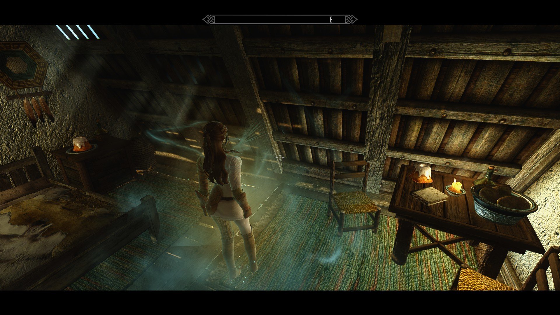 Skyrimで写真に写っているエフェクトがずっと残ったままになっ 