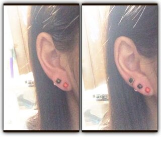 ピアスホールについて 現在右手1左2で空いているのですが 左 Yahoo 知恵袋