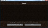 マイクラを起動して言語を変えようとし 日本語をクリックするとフリーズ Yahoo 知恵袋