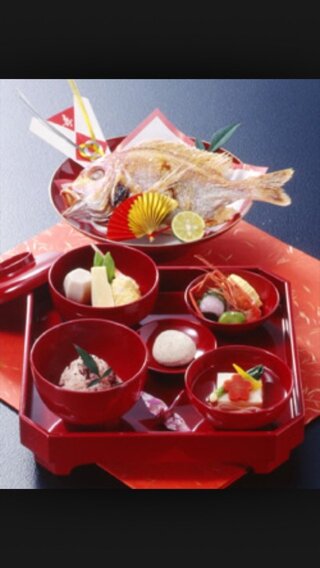 明日息子のお食い初めなのですが 鯛の下に敷く寿と書かれた紙や飾り Yahoo 知恵袋