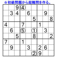 数独 ナンプレ 初級問題から難問が出来た この問題は 初級レベル Yahoo 知恵袋