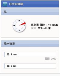 風の強さについて。 写真があります↓

11km/hとは強いですか？
下の突風 32km/h とありますが、台風並みですよね？？

よくわからないので教えてくださいm(._.)m