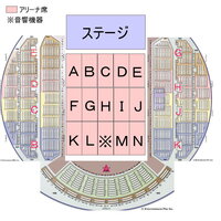 幕張メッセに行ったことのある方に質問です

スタンドのＧ席やＥ席から
ステージのアーティストの方って見えますか？
それとも横だけになってしまいますか？ また、スタンドのＢ、Ｋ席って肉眼で見えるんですかね？