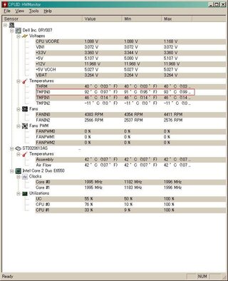 Cpuの温度を測ろうとcpuidhwmonitorというフリーソフトを入れ Yahoo 知恵袋