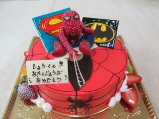 このケーキの上に乗っているスパイダーマンが作りたいのですが どう調べてよい Yahoo 知恵袋