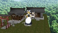 Mmdでnyaさんの博麗神社ステージをダウンロードしたのですが Yahoo 知恵袋