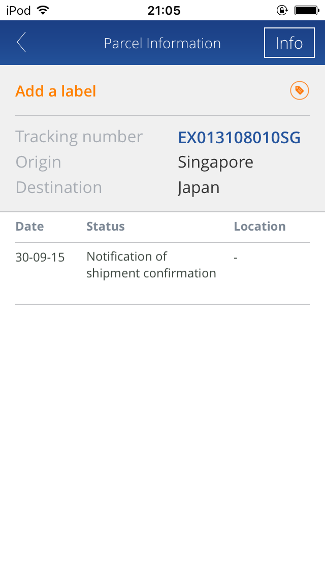 シンガポールからemsで28日に送ってもらったんですけど 今日追 Yahoo 知恵袋