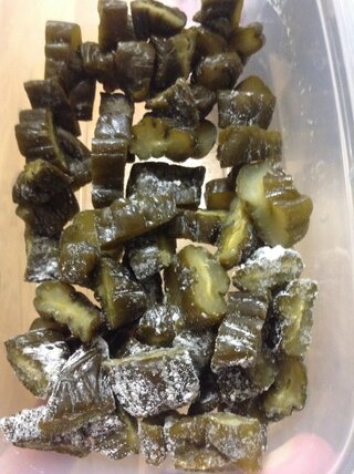 二週間ほど前に手作りのキュウリの古漬けを購入して ちびちび食べていたのです Yahoo 知恵袋