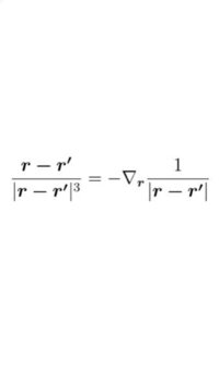 ∇演算子の問題を教えてください。。 - (１)∇（１/ｒ）=－ｒ/ｒ＾3(２)... - Yahoo!知恵袋