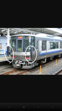 電車ののこの丸で囲ってる 顔の横についた板のようなものは 何なん Yahoo 知恵袋