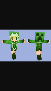 マイクラpeについてです スキンのクリサラが ダウンロード Yahoo 知恵袋