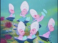 ディズニーアニメのリトルマーメイドに出てくる貝のキャラクターの名前は Yahoo 知恵袋