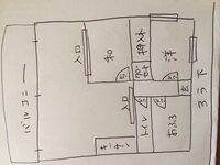 現在 賃貸アパートに住んでいます 家具配置について悩んでいるので ご意見ください 教えて 住まいの先生 Yahoo 不動産