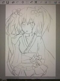 デジタルで絵を描いていたら友人に下書きが丁寧過ぎると言われるのですがそんな Yahoo 知恵袋