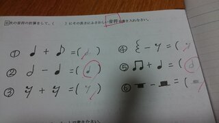 無料ダウンロード 中学 音楽 テスト 音符 計算 シモネタ