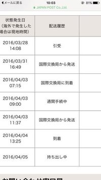 郵便配達 持ち出し中になってて実際に届くのは夜です日時指定ではなく レター Yahoo 知恵袋