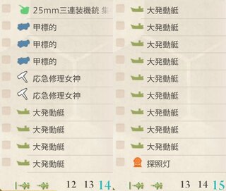 大発動艇何個持っていますか 大鳳を狙って大型艦建造するとあきつ丸が大 Yahoo 知恵袋