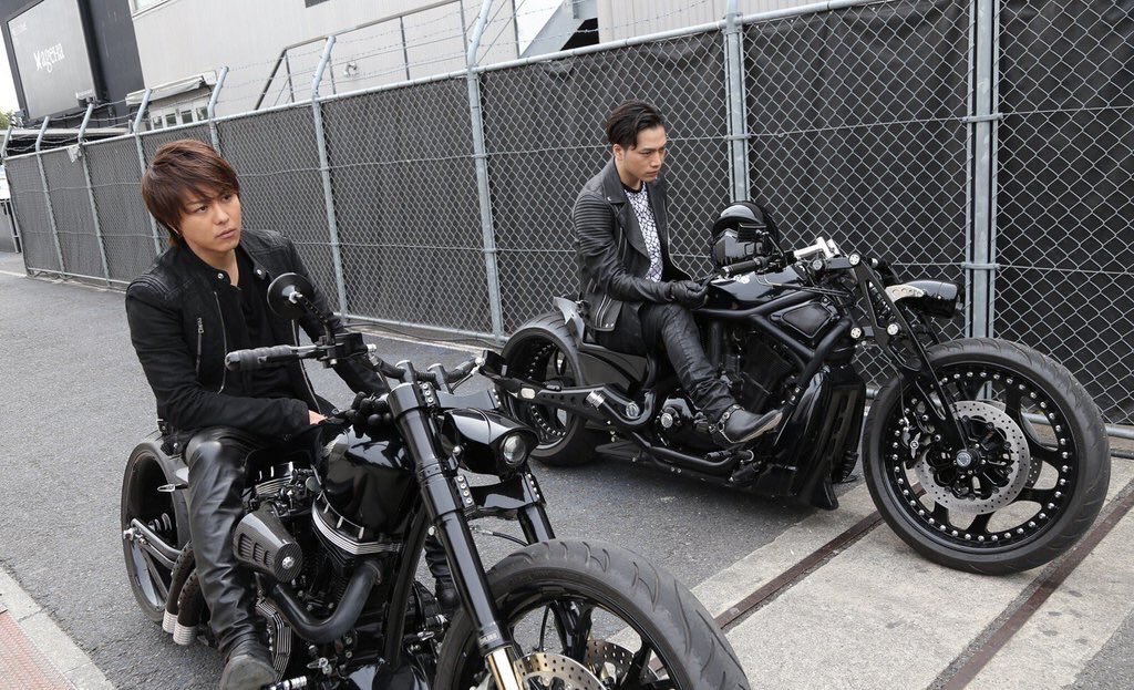 HiGH＆LOW2で臣くんが乗っていたバイクの名前やカスタムなど