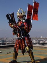 仮面ライダーガイムカチドキアームズカッコよすぎませんか そう 旗を背 Yahoo 知恵袋