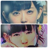 Nmb48の渡辺美優紀 みるきーってこんな目でしたっけ 上は昨日のthem Yahoo 知恵袋