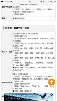 筑波大学 看護学部の入試科目です これの理科について質問です Yahoo 知恵袋