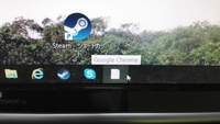 タスクバーに表示されるgooglechromeのアイコンが白紙の Yahoo 知恵袋