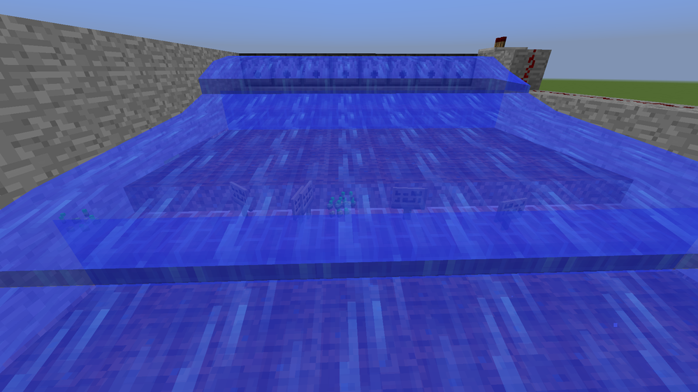 Minecraftの水流について 畑を作ったのですが いざアイテムを回 Yahoo 知恵袋