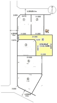 竿の部分何坪でしょうか 計算できません Gt Lt 間口6mですが 図面 教えて 住まいの先生 Yahoo 不動産