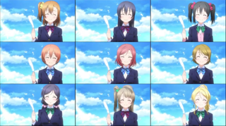 ラブライブのm Sのそれぞれメンバーが天使の羽を持っている画像を高画質でく Yahoo 知恵袋