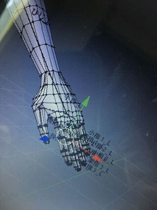 Mmdのblenderでのモデリングで間違って手の頂点ウエイト全体を腕捩ボ Yahoo 知恵袋