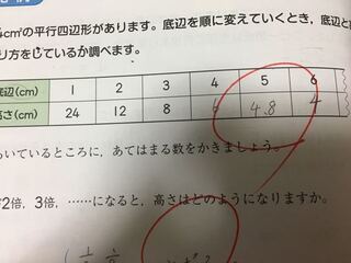 わくわく算数問題集6年下の比例 反比例の問題で質問があります Yahoo 知恵袋