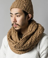 ペアで彼と自分のスヌードを編みたいと思っています 写真のように Yahoo 知恵袋