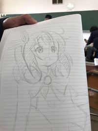 おそらく何かのアニメキャラの模写何ですが何のキャラか分かりません Yahoo 知恵袋