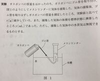 化学基礎に関する質問です この実験で メスシリンダーの目盛 Yahoo 知恵袋