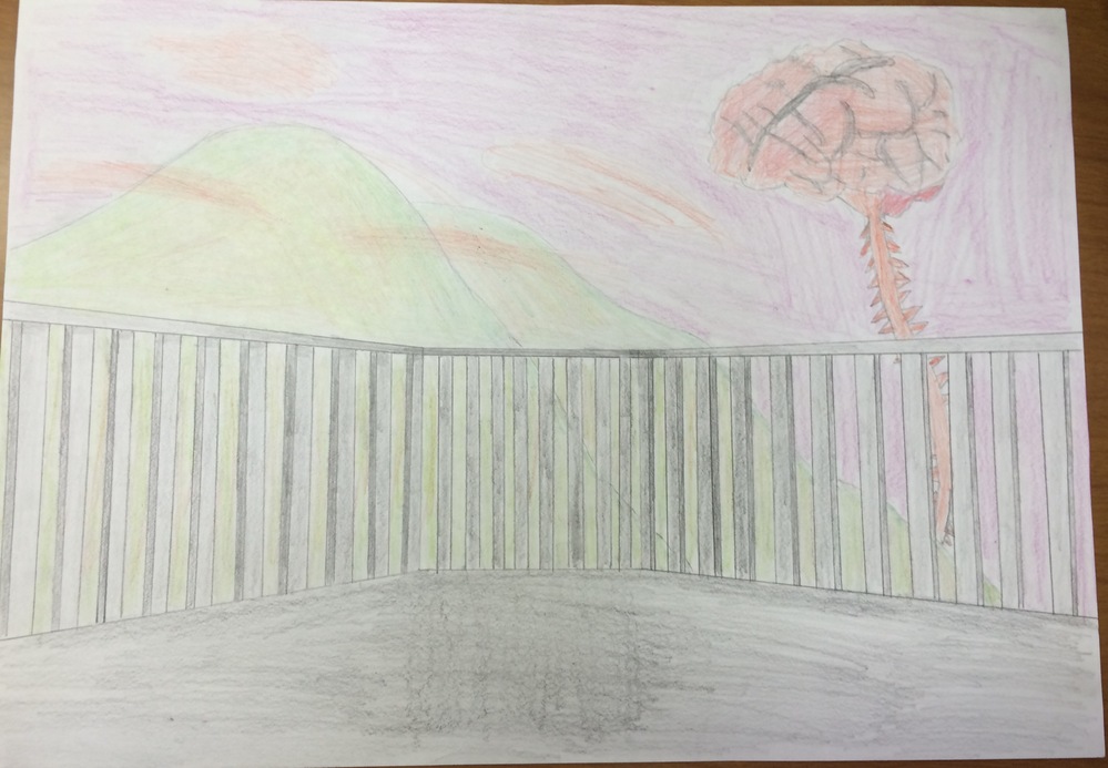 夢で見た風景を絵にしてみました、評価をお願いします - 私の10 