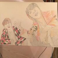 嵐のイラスト もしくは似顔絵など描き方のコツを教えてください いま 嵐 Yahoo 知恵袋