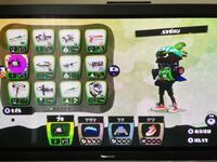 スプラトゥーンです 52ガロンにこのギアの組合せありですか Yahoo 知恵袋