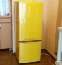 お部屋に黄色の冷蔵庫を置いたことがある方にお伺いいたします 黄色い冷蔵庫を家の中 教えて 住まいの先生 Yahoo 不動産