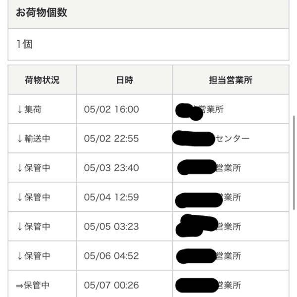 至急 佐川急便で荷物が保管中なのですが これっ Yahoo 知恵袋