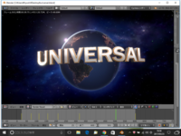 Blenderソフトでユニバーサルオープニングのテンプレート Yahoo 知恵袋
