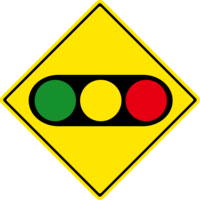もしこの信号機ありの標識にある三色の順番がある日突如逆になっていたら 事故 Yahoo 知恵袋