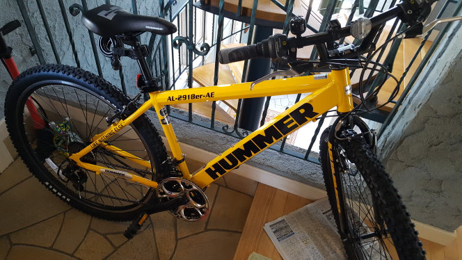 手渡　ハマー　HUMMAR AL-2918er-AE 自転車　マウンテンバイク 手渡 ハマー HUMMAR AL-2918er-AE 自転車 マウンテンバイク