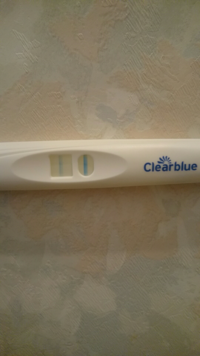 クリアブルーで薄い陽性反応 画像あり 妊娠は決定的でしょうか Yahoo 知恵袋