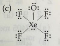 四フッ化酸化キセノンの点電子構造が理解できません 電子の数は42個だ Yahoo 知恵袋