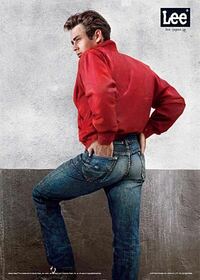 ジェームズディーンが履いてるジーンズに似ているシルエットのジーンズを教えて Yahoo 知恵袋