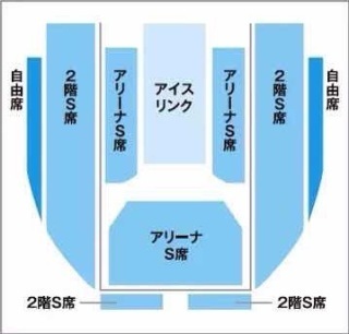 17年ディズニーオンアイス 大阪城ホールの座席についてです Yahoo 知恵袋