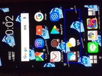 Iphoneの画面の青い枠の直し方教えてください Yahoo 知恵袋