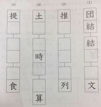 夏休みの宿題で 漢字しりとり が出ました が僕は全然分からず友達 Yahoo 知恵袋