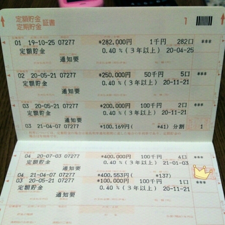 お恥ずかしながら 定期預金の通帳の見方がよく分かりません この通帳は お金にまつわるお悩みなら 教えて お金の先生 Yahoo ファイナンス